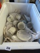 Large Collection of Claremont Porcelain Dinnerware