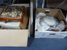 2 Boxes of China & Glassware