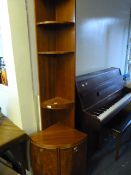 Mahogany Corner Unit