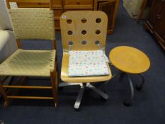 Ikea Chair - Mobile Table etc