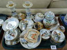 Quantity of Japanese Teaware - Candle Sticks etc