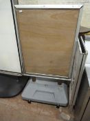 Large Aluminium Double Sided Clip Frame Notice Board