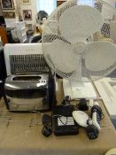 Electric Fan - Toaster - Heater etc