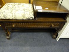 Priory Style Telephone Table