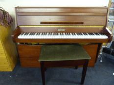 Zender Upright Piano with Stool