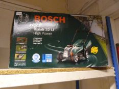 *Bosch Rotak 32 LI Cordless Lawnmower
