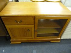 Light Oak Tv & Video Unit