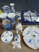 Collection of Ringtons Blue & White Wares