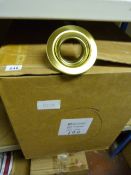 100 Kingsway Brushed Brass Low Voltage Eye Ball Light Fittings