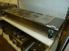 *6 Pot Stainless Steel Wetwell Bain Marie Model ADW-4GD Ref 237