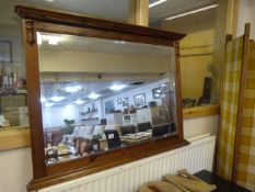 Crown Ducal Pine Wall Mirror