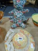 2 Park Rose Teddy Bears & Park Rose Hat