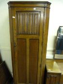 Oak Priory Style Single Door Wardrobe