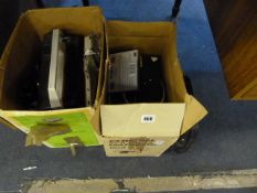 2 Projector Cameras & Video Camera with Associated Fittings