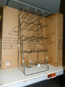 Chrome 15 Bottle Wine Rack