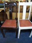 2 Edwardian Dining Room Chairs