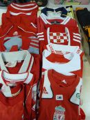 12 Liverpool FC Football Shirts