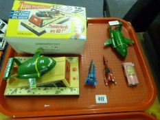 Collection of Thunderbird Toys