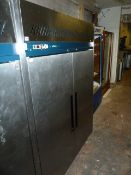 *Williams Stainless Steel Double Door Upright Refrigerator