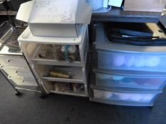 3 x 3 Tier Tidy's containing Sewing Materials
