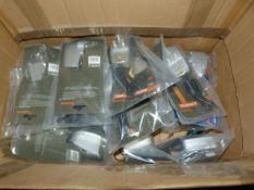 Box Containing Temium Mains Adaptors etc