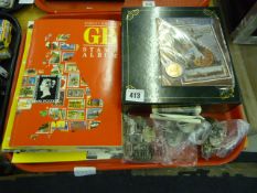 Collection of Stamps & Coins