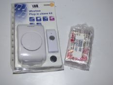 *Friedland Plug-In Cordless Door Bell Kit & Pack of Playing Cards