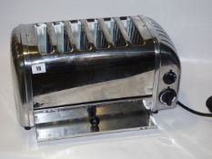 *Dualit 6 Slice Stainless Steel Toaster