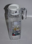 *Glass Beverage Jug