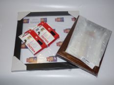 *2 Glazed Photo Frames & 2 Packs of Velco Self Adhesive Tape