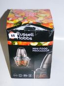 *Russell Hobbs 14568 Mini Processor with Glass Glass Chopping Bowl