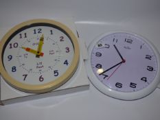 *2 Wall Clocks