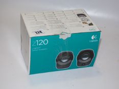 *Pair of Logitech Z120 Stereo Speakers