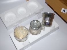 *3 Tea Light Holders