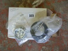 *CHROME LUXURY BATH PLUG &CHAIN WI  RRP:50.00