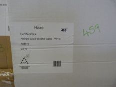 *SIDE PANEL 760MM WHITE  RRP:199.99