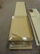 *3 Boxes of Assoreted Light Beech Flat Pack Furniture