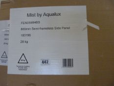 *MIST 800MM SEMI FRAMELESS QUAD SI  RRP:299.00