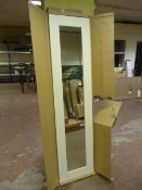 *Cream Full Length Mirror and 2 Doors