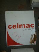 *Celmac Square Toilet Seat White