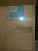 *Sold Pine Bath Panel  front