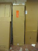 *Two Black Ash Wardrobes Flat Pack