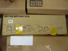 *PACIFIC STEEL BATH LEGS  RRP:34.35