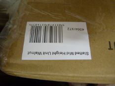 *STAFFORD MID HEIGHT UNIT WALNUT  RRP:489.00