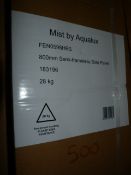 *Mist 800mm Self Frameless Side Pannel