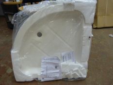 *800MM QUADRANT CAST STONE TRAY  RRP:139.00