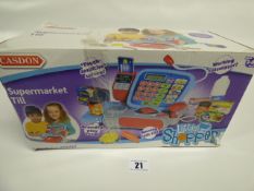 *Caston Supermarket Till with Working Calculator