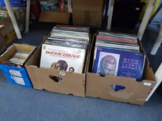 2 Boxes of LPs & Box of Single Records