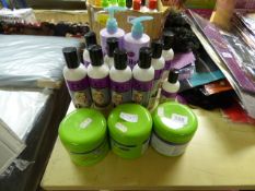 3 Tubs of IC Hair Polisher 8 Tubs of Dream Girl Human Hair Shampoo etc