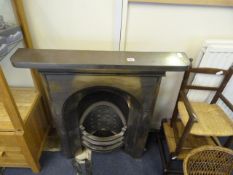 Solid Cast Iron Fire Place